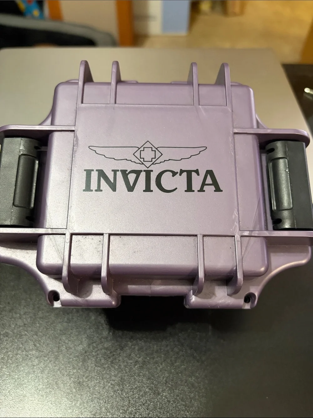 Invicta Gold Tone Watch with Cream Strap
